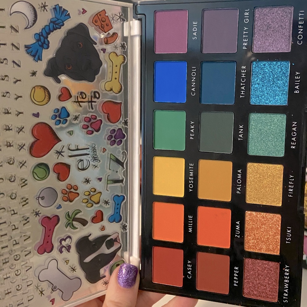 ELF x Jkissa palette.
